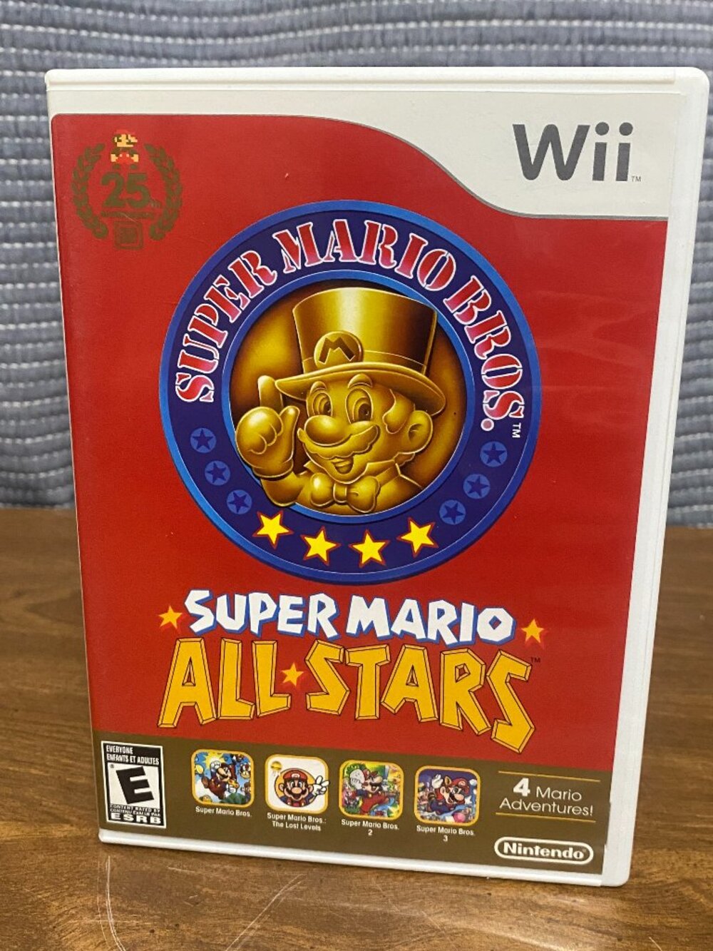Wii Super Mario All Stars 25th Anniversary Video Game